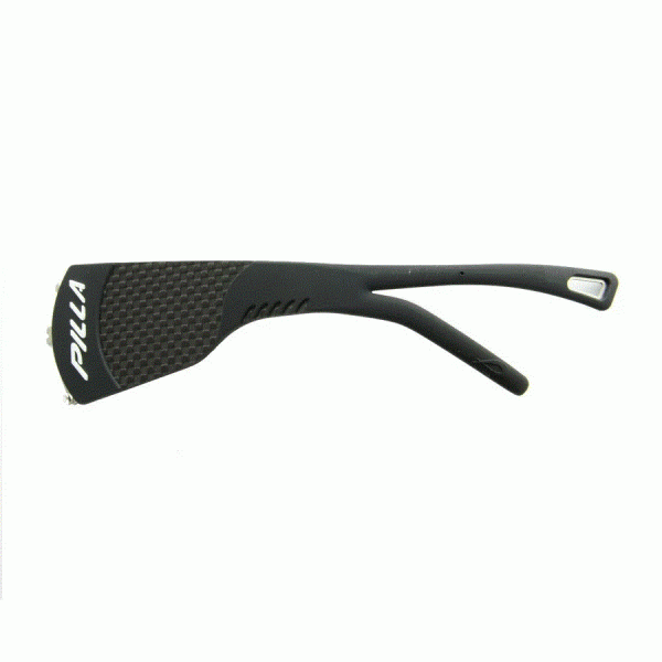 HASTE - ÓCULOS PILLA OUTLAW X7 - CARBON XL - BLACK/ BLACK W WHITE LOGO